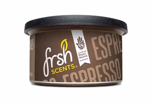 Frsh Scents Espresso Organic Air Freshener Tin, Brown – 5