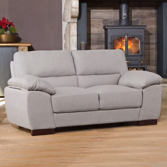 Artemis Home Westbrook 2 Seat Sofa in Grey Fabric