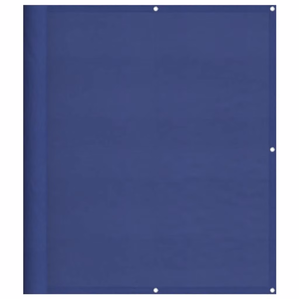 Berkfield Home Blue Balcony Screen, 100% Polyester Oxford, W: 120 cm, H: 700 cm – 2