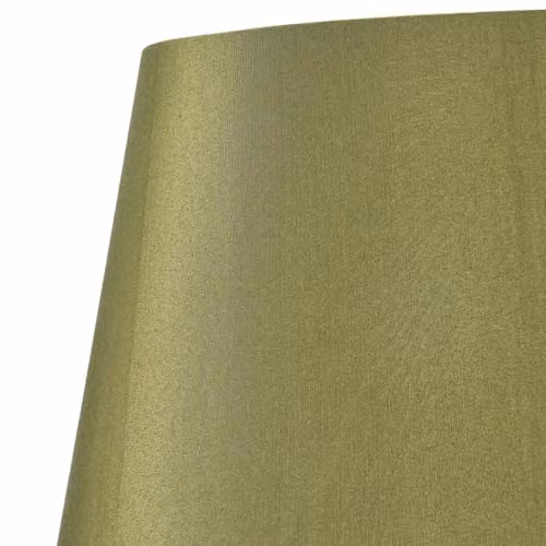 Ruma Sage Green Tapered Poly Cotton Lampshade for Table and Floor Lamps, Diameter: 20.32 cm – 4