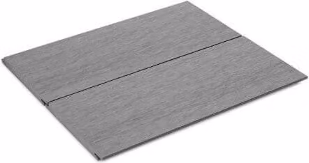 Ecoscape WPC Composite Panel Cladding Board, Flint Grey, Width: 132 mm, Length: 3.6 m
