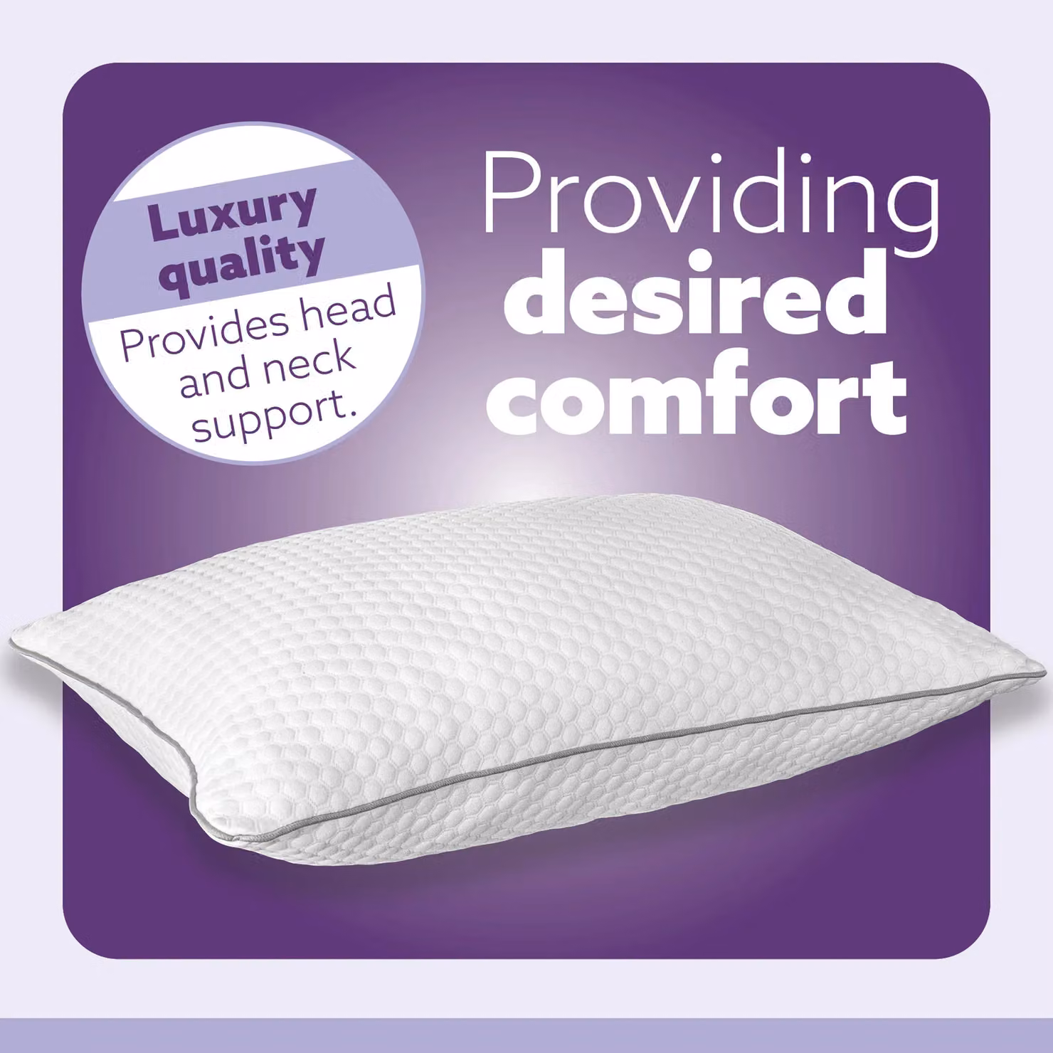 Aamira Premium Orthopaedic Shredded Memory Foam Pillow with Removable Bamboo Cover, White, W/D/H: 70 x 45 cm – 3