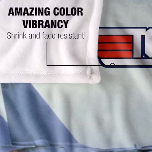 Top Gun Take Off Silky Touch Super Soft White Fleece Throw Blanket W/D/H: 152 x 127 cm – 3