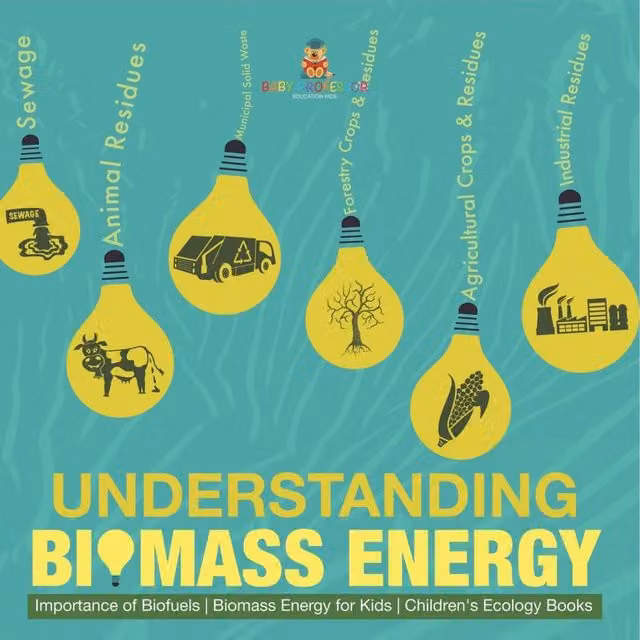Baby Professor Understanding Biomass Energy: Importance of Biofuels and Biomass, Orange
