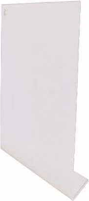 ARP White Powder Coated Aluminium U Profile Fascia, W/D/H: 210 x 2 x 3000 mm