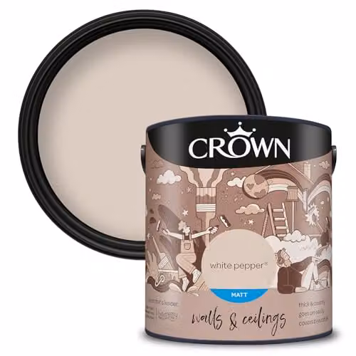 Crown Core Emulsion Matt White Water Based Dispersion 2.5 l – 1