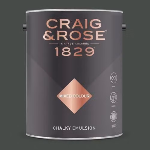 Craig & Rose 1829 Paint Stop Chalky Matt Emulsion in Angelica, 5 l