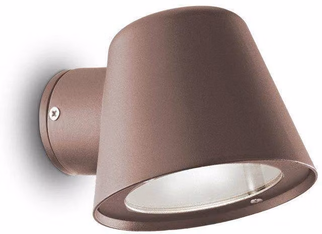 Ideal Lux Netlighting Gas Outdoor Wall Downlight Lamp in Brown, IP43, GU10 – 2