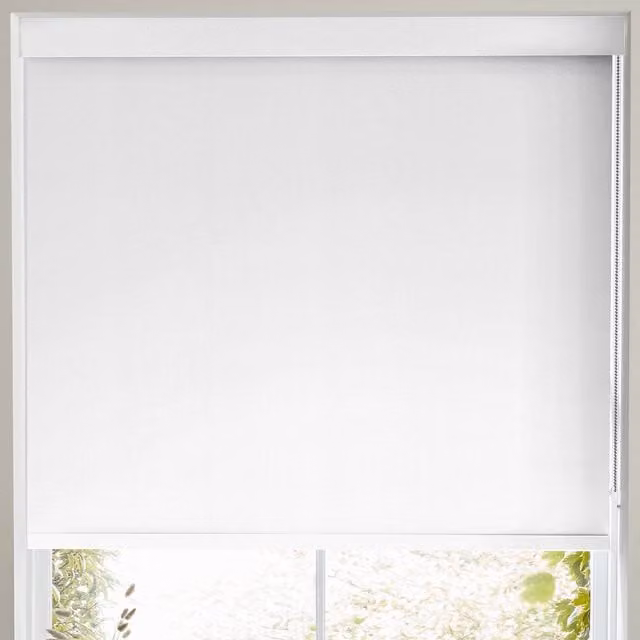Terrys Made to Measure White Blackout Roller Blind