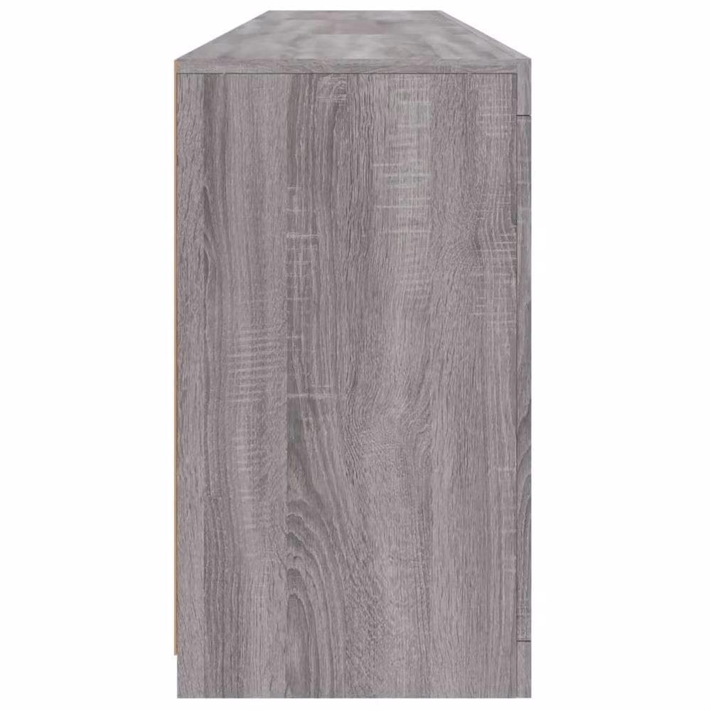 Berkfield Home Modern Grey Sonoma Sideboard with Integrated LED Lights, W: 181.5 cm, D: 37 cm, H: 67 cm – 3