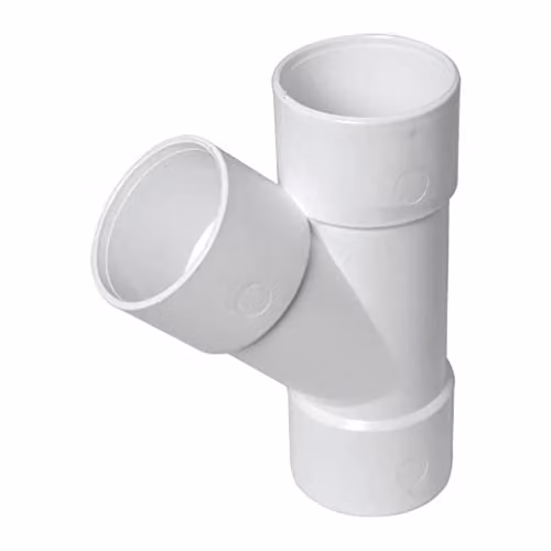 Floplast 32mm White ABS 135 Degree Branch