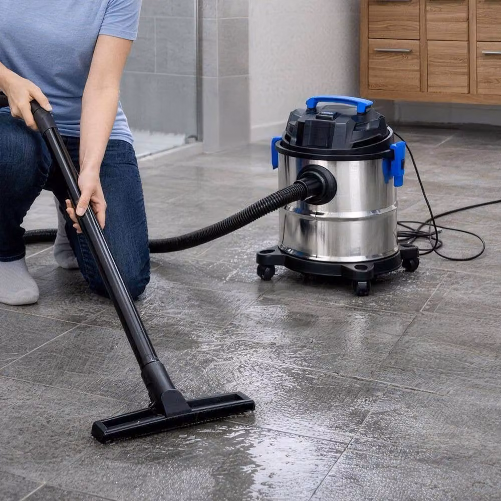Spector 1200W Wet and Dry Industrial Vacuum Cleaner with Blowing Function, 20L, Silver – 3