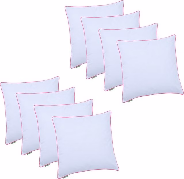 Gardenista Pink Decorative Garden Scatter Cushion, Set of 8, W/D/H: 45 x 45 x 45 cm
