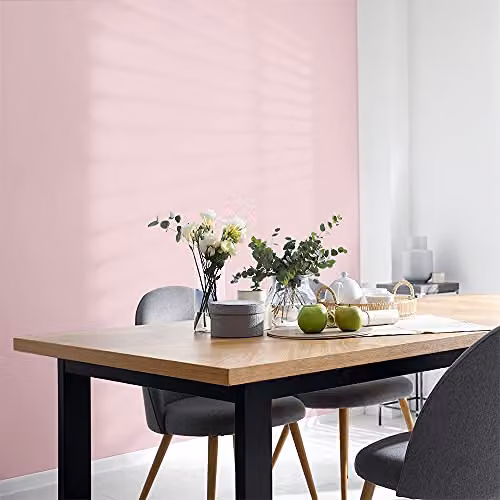 Johnstone's Rosebud Washable Matt Wall and Ceiling Paint, Pink, 2.5L – 3
