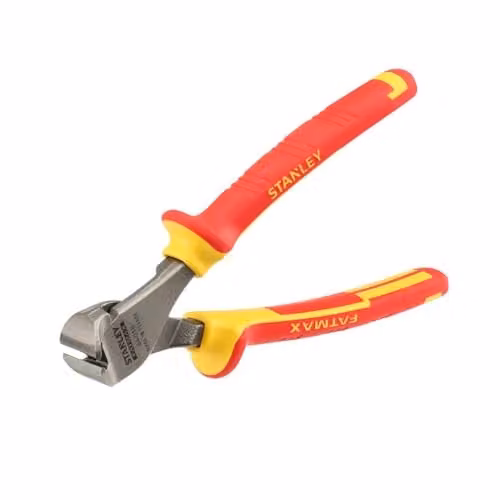 Stanley VDE End Cut Side Cutter in Red, 160 mm – 1