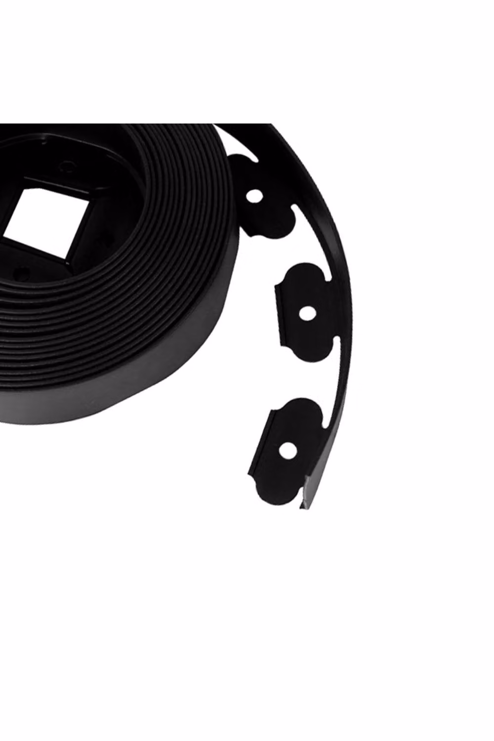 KDMD 10m Flexible Black Plastic Garden Lawn Edging Border with Pegs – 4