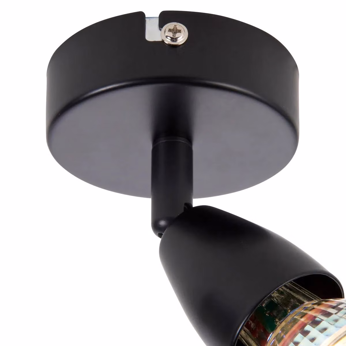 Saxby Lighting Amalfi Single Spotlight in Matt Black – 3