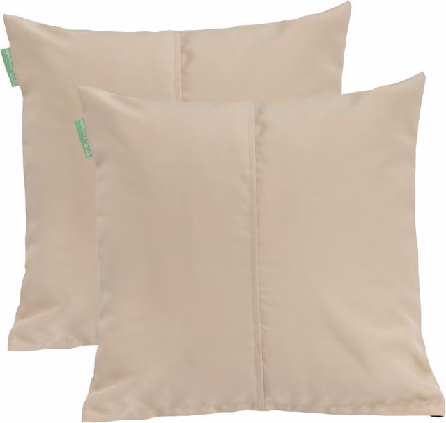 Gardenista Premium Square Garden Scatter Cushion in Beige, W/D/H: 45.72 x 45.72 x 45.72 cm