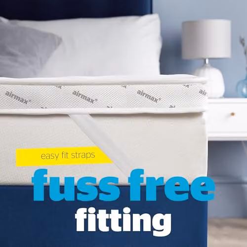 Silentnight Airmax Mattress Topper, White – 6