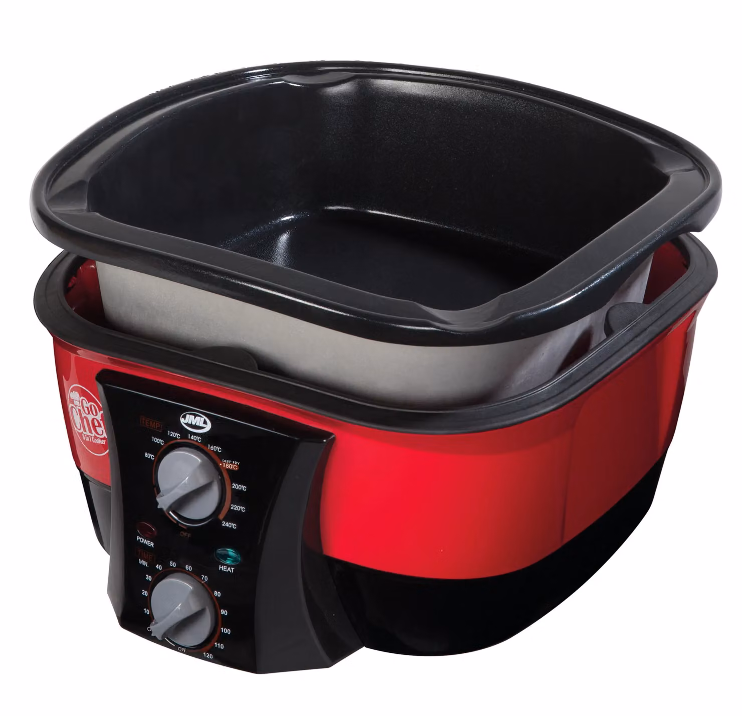 JML Go Chef 8-in-1 Cooker in Red – 3