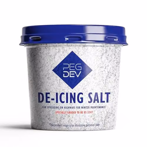 Pegdev Premium White De-Icing Salt with Rapid Snow and Ice Melting Formula, 750g – 4