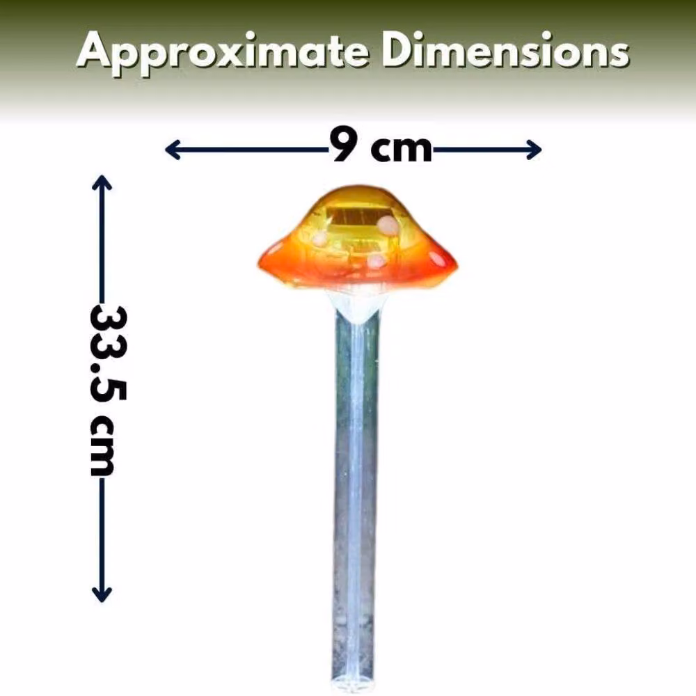 Marco Paul 4pc Multicolour Solar Mushroom Garden Stake Light Set – 2