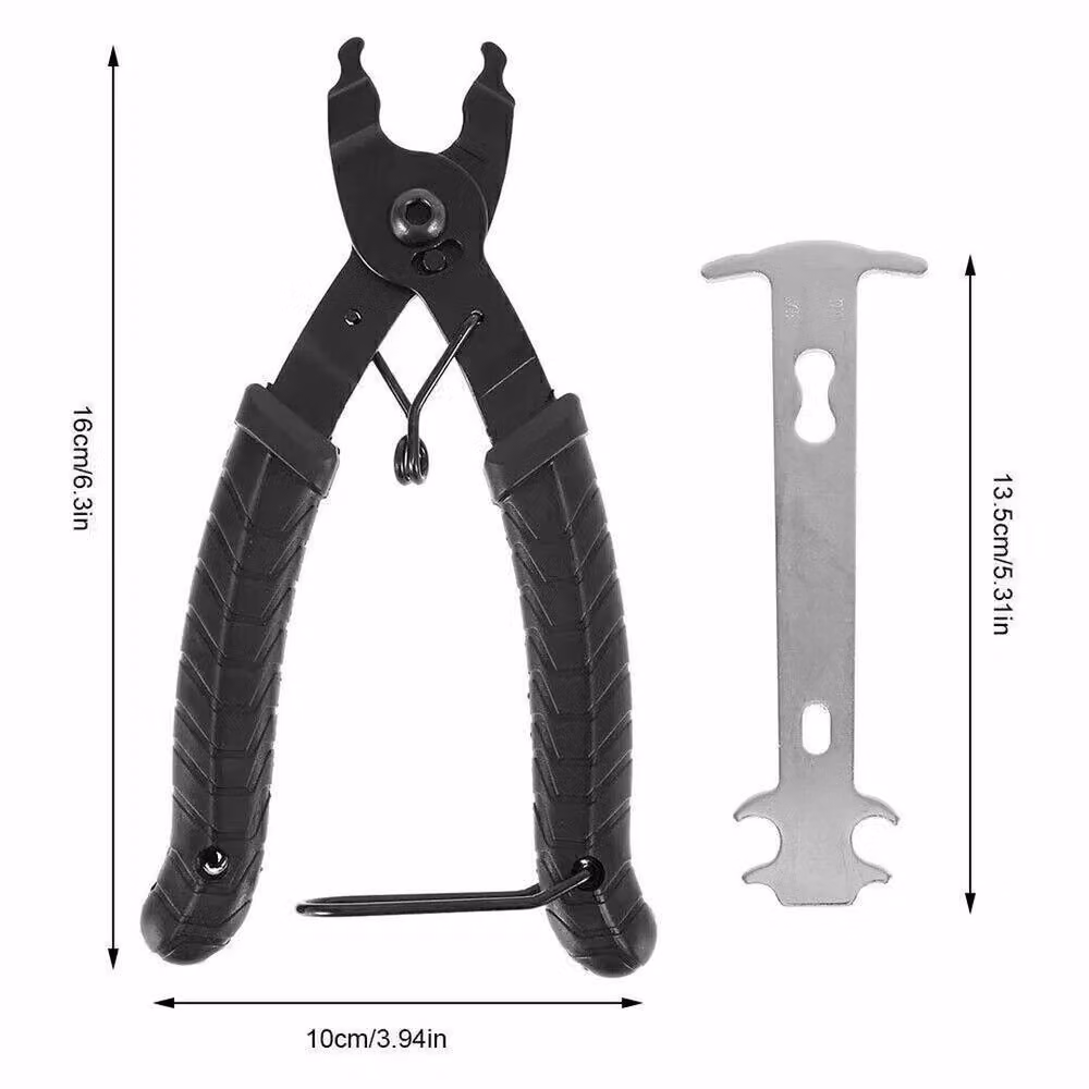 SPETLEK Bike Chain Splitter and Link Plier Repair Tool Kit, Black – 2