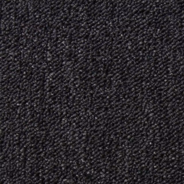 MonsterShop 20 Pack Plain Carpet Tiles, 5m2, Anthracite Black