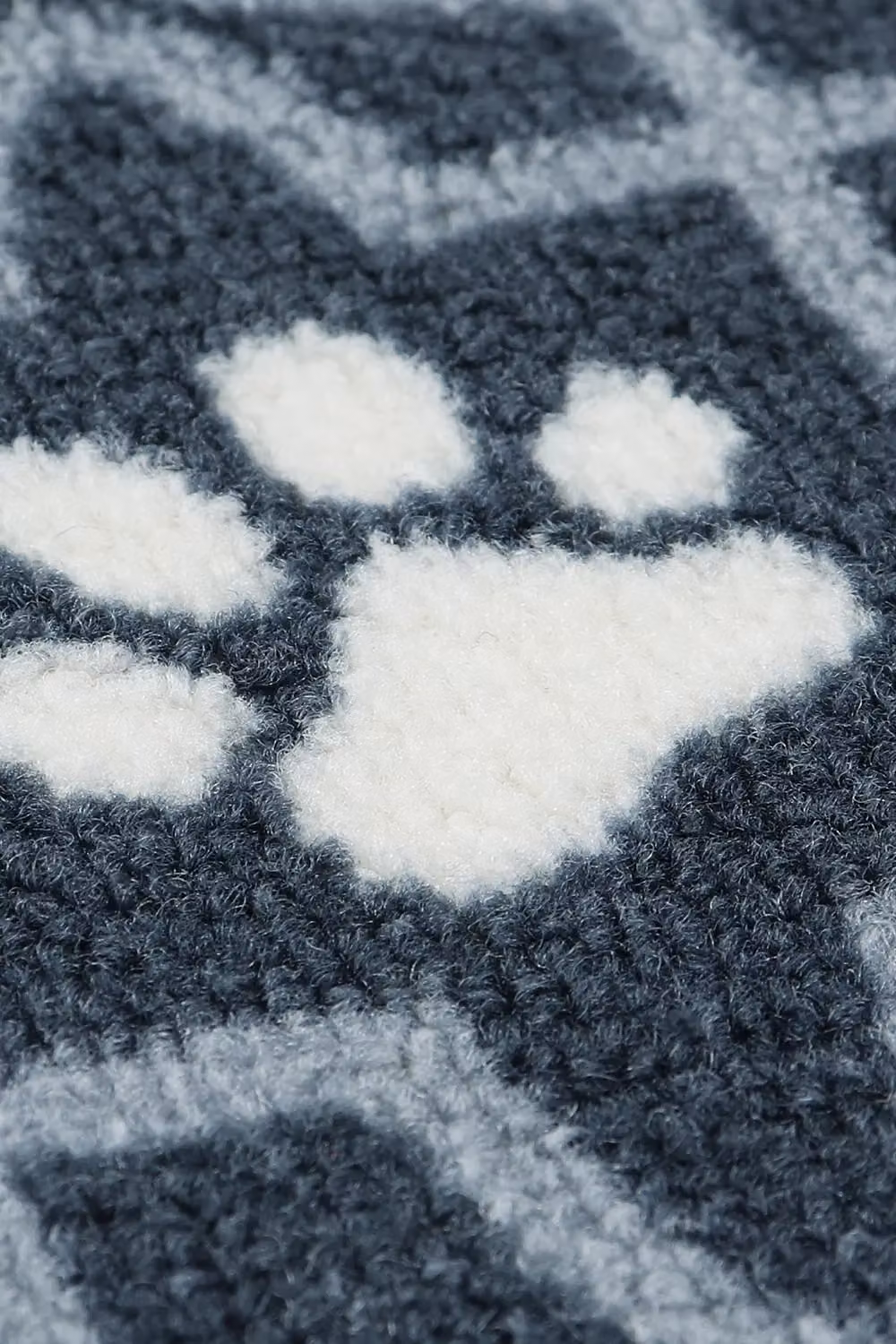 JVL Machine Washable Non-Slip Pet Mat with Animal Graphic, Blue and Grey, W/D: 70 x 40 cm – 3