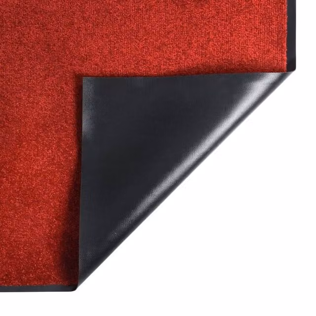 Berkfield Home Traffic Non-Slip Doormat, Red, W: 60 cm, D: 80 cm – 1