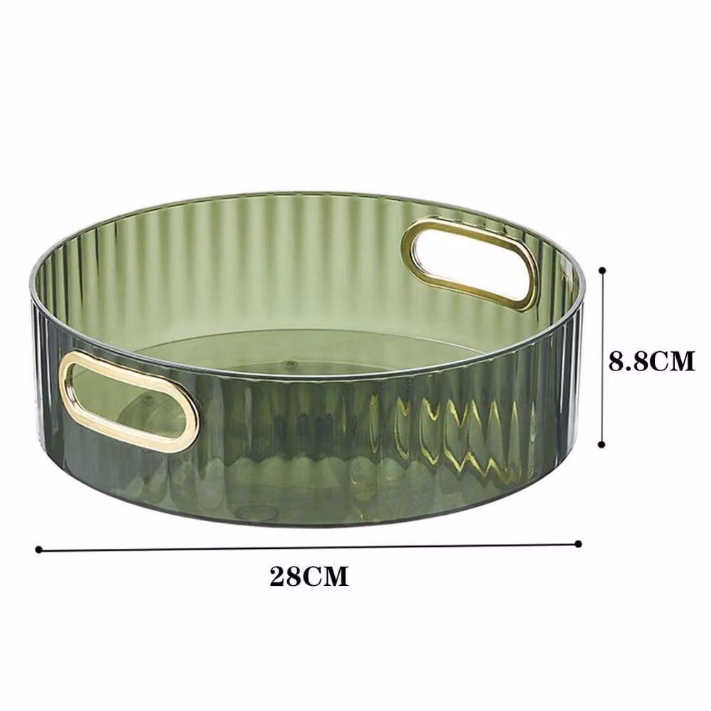 FORGEVIO Large Green Pantry Turntable Rotation Storage Rack – 2