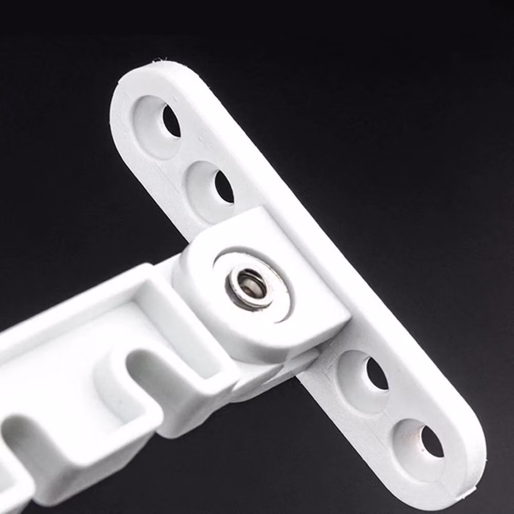 SPETLEK 2 Pack Tilt and Turn Window Restrictor Stay in Matt White Finish, W: 100 cm, H: 40 cm – 3