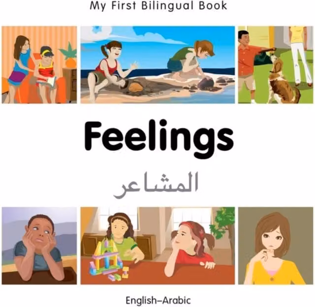 Milet Publishing My First Bilingual Book Feelings English-Arabic Multicolour Board Book