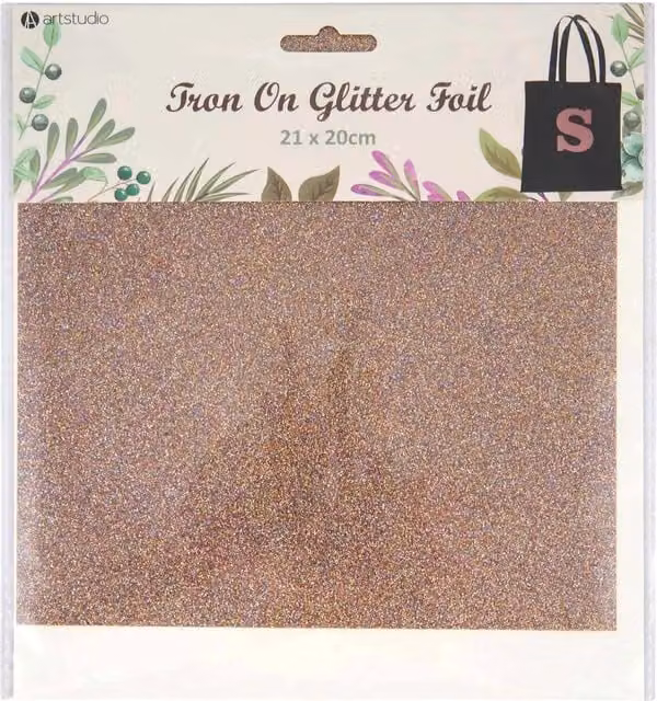Art Studio Iron on Glitter Foil in Multicolour