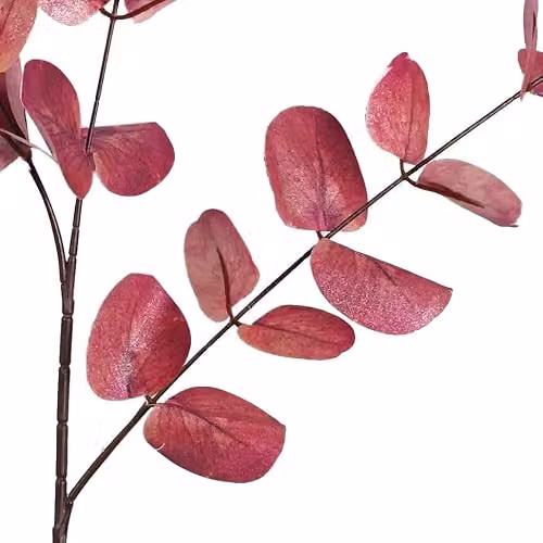 Pink Eucalyptus Leaf Design Artificial Flowers, 80 cm – 3