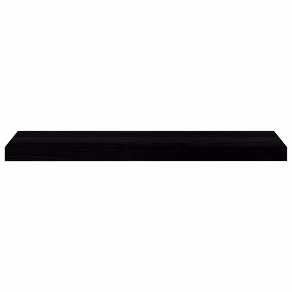 Berkfield Home Solid Oak Wood Window Sills, 2 Pieces, Dark Brown, W: 80 cm, D: 20 cm, H: 2 cm – 2