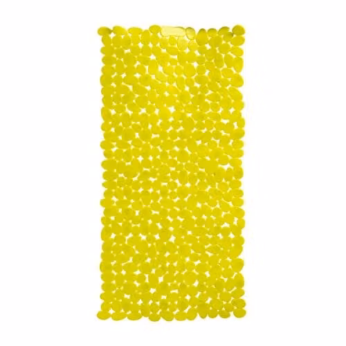 Orsina Green Rectangular Non-Slip Bath Mat, Quick-Drying and Washable, W/D/H: 69 x 36 x 0.5 cm