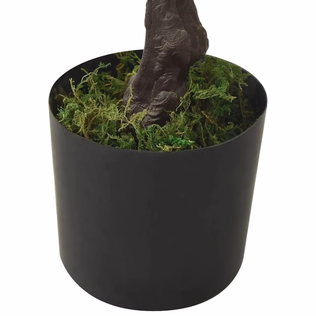 Berkfield Home Artificial Pinus Bonsai Tree with Round Pot, Green, Height: 60 cm – 4