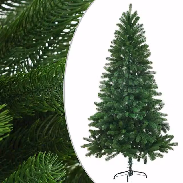 Berkfield Home Pre-lit Artificial Christmas Tree with Ball Set, Green, Height: 150 cm – 1