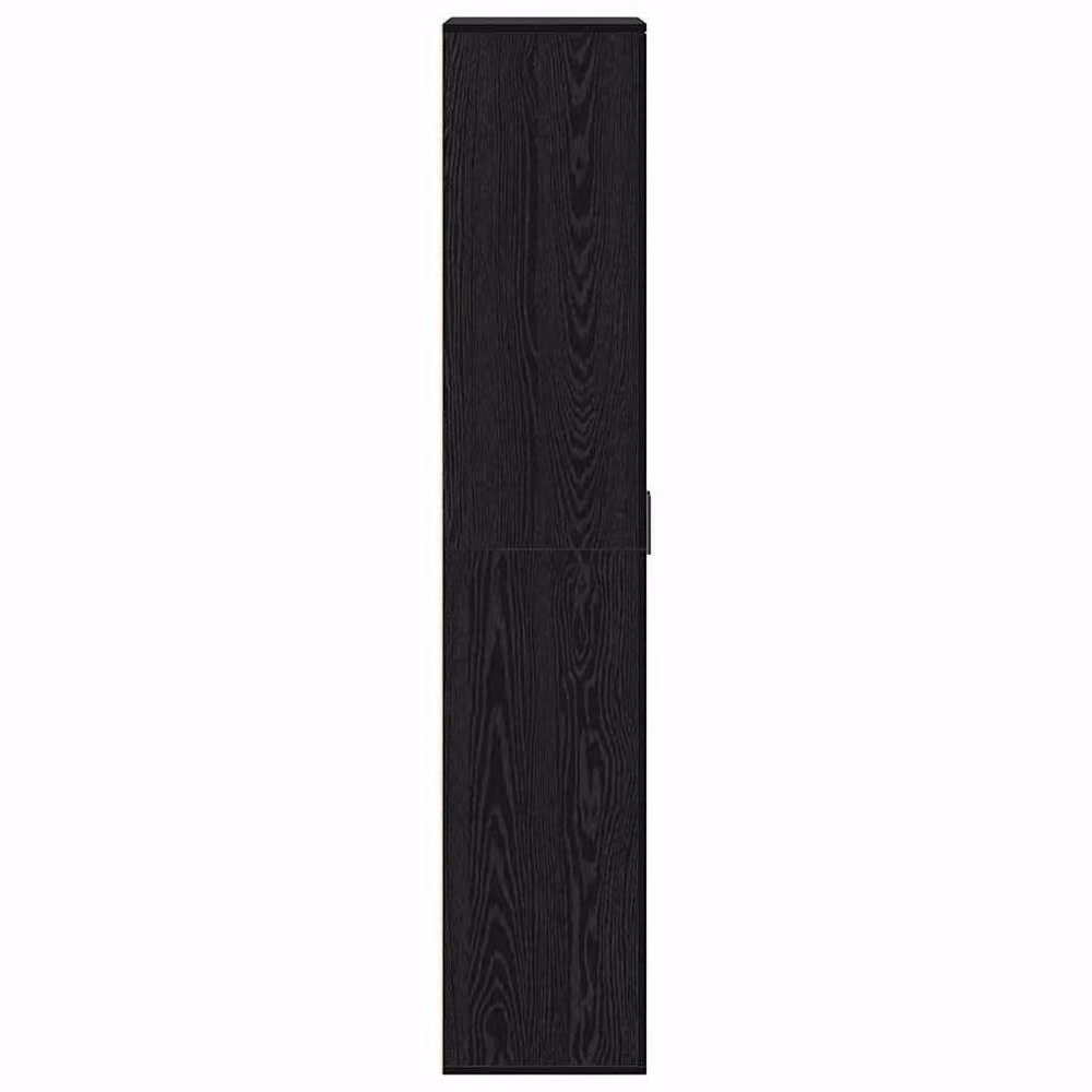 Berkfield Home Modern Highboard in Black Oak, W: 70 cm, D: 35 cm, H: 180 cm – 4