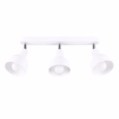 SOLLUX lighting Elba White Metal Wall Light with E27 LED Compatibility – 1