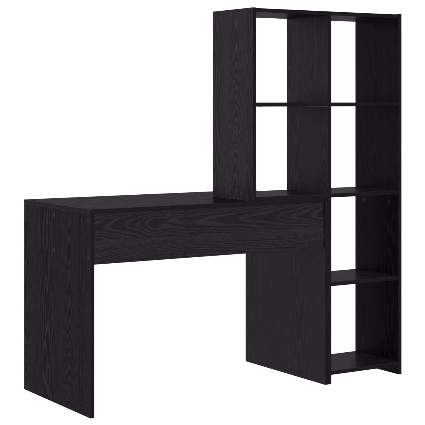 Berkfield Home Modern Storage Shelf in Black Oak Engineered Wood – 5