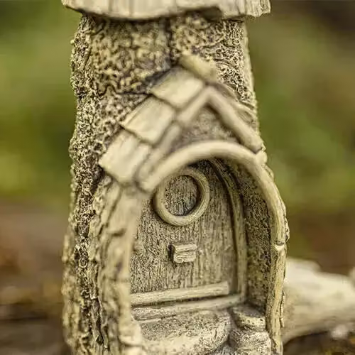 Marco Paul Fairy Castle Tabletop Garden Ornament in Grey – 4
