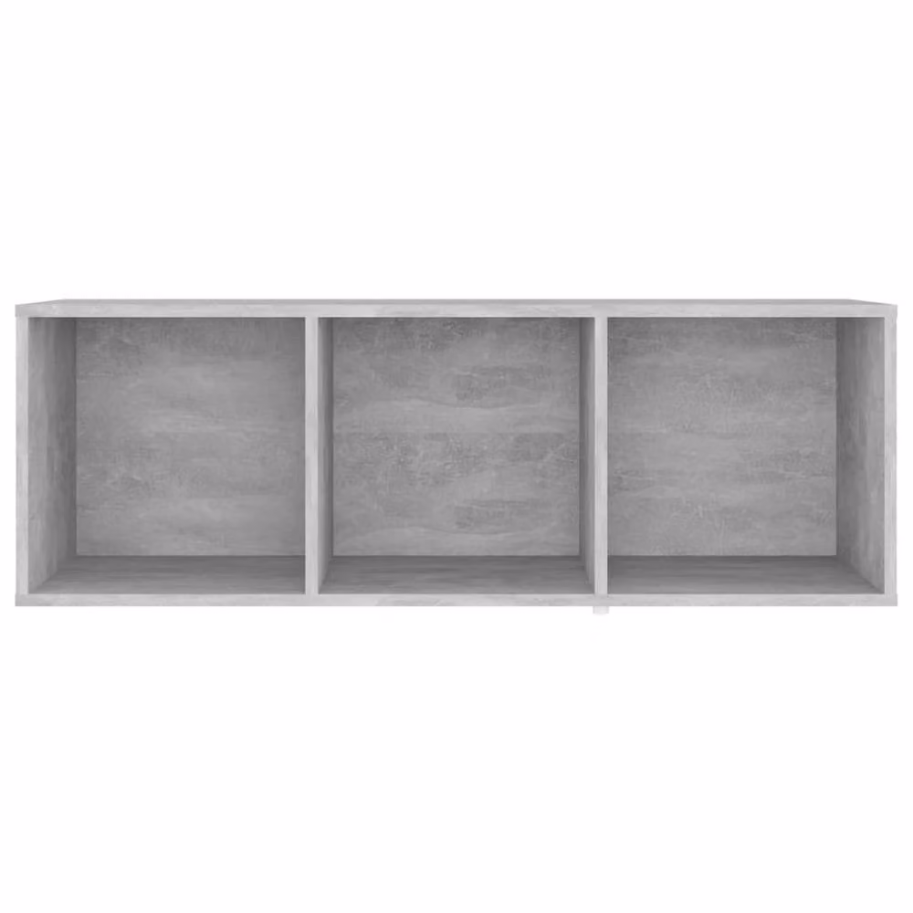 Berkfield Home TV Cabinet in Concrete Grey, W/D/H: 107 x 35 x 37 cm – 4