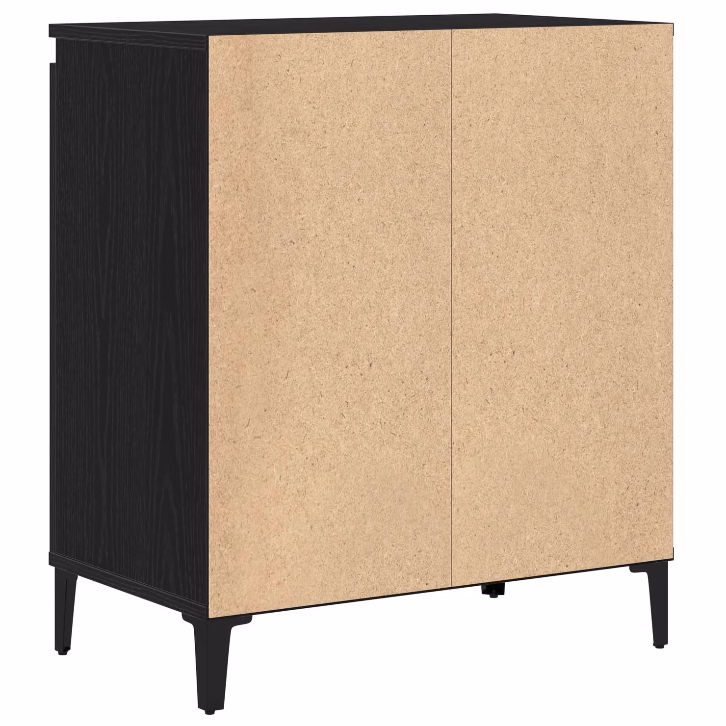 Berkfield Home Modern Black Oak Sideboard, W/D/H: 60 x 35 x 70 cm – 3