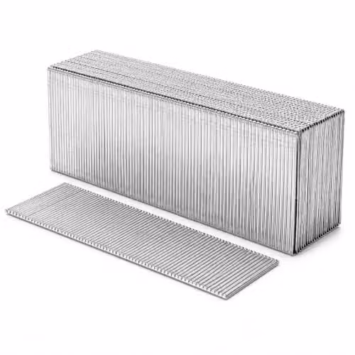Lumberjack 5000pc 18 Gauge Galvanised Brad Nails, 50mm, Silver