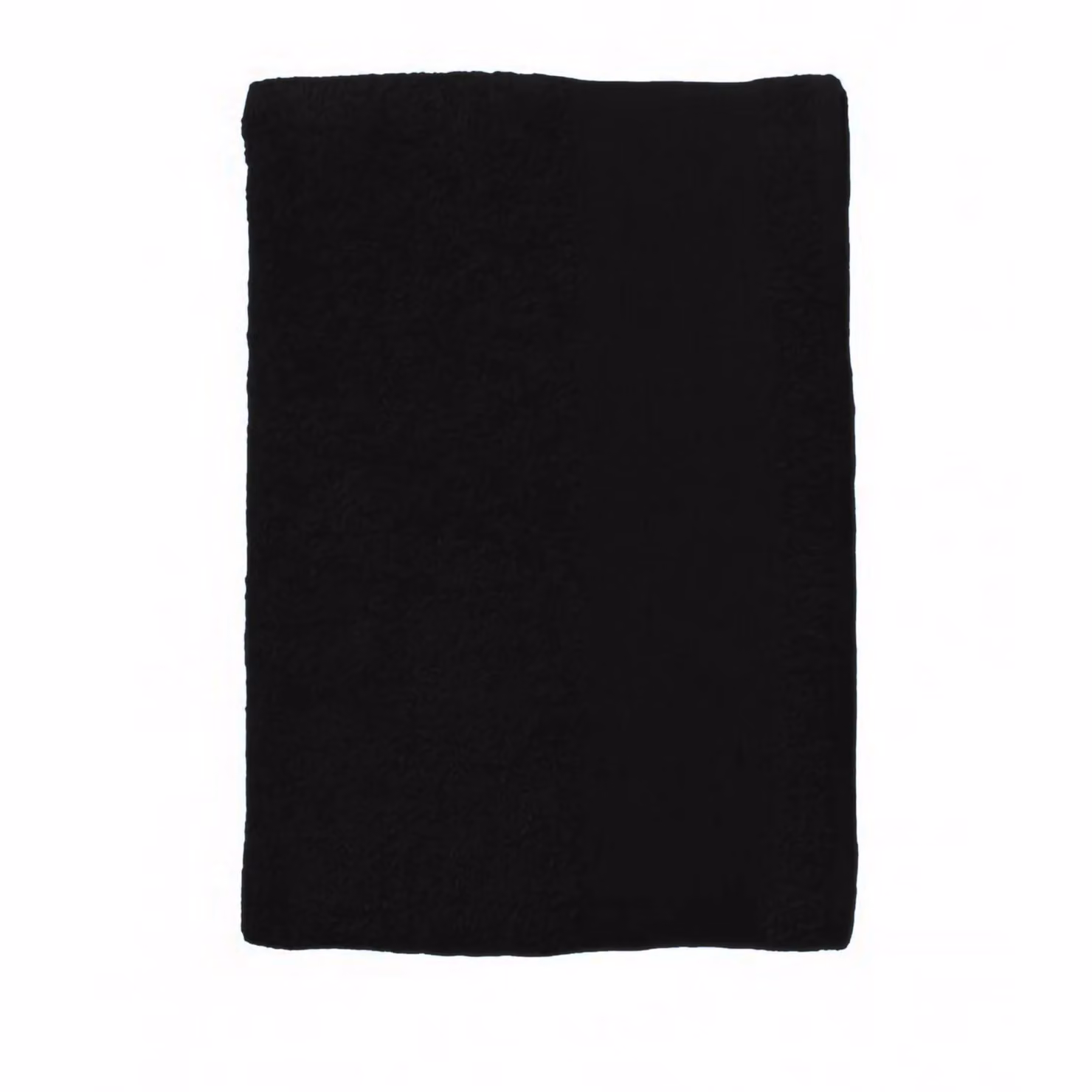 SOL'S Island 100 Black Terry Bath Sheet, W: 100 cm, L: 150 cm – 2