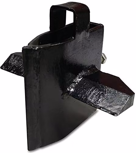 The Handy TH66525 4-Way Log Splitting Wedge in Black for THLS Vertical Log Splitters – 1