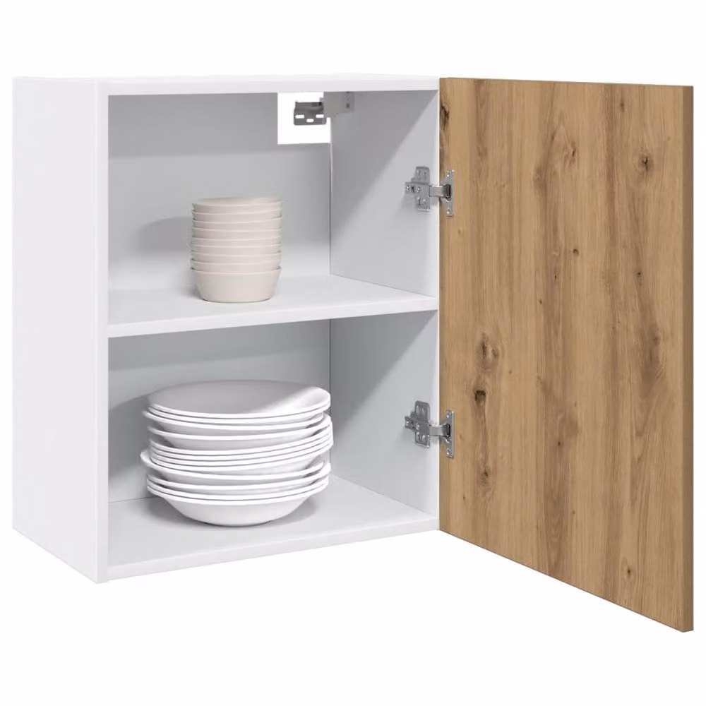 Berkfield Home Artisan Oak Hanging Kitchen Cabinet in Brown, W/D/H: 50 x 31 x 60 cm – 2
