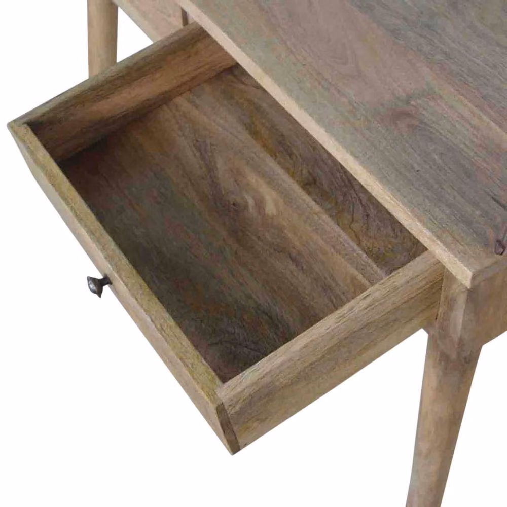 Wyld Haus Bevagna 2 Drawer Mango Wood Console Table in Brown W/D/H: 126 x 40 x 78 cm – 5